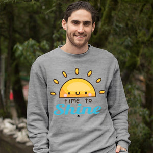 Sweatshirt Unisex Time To Shine