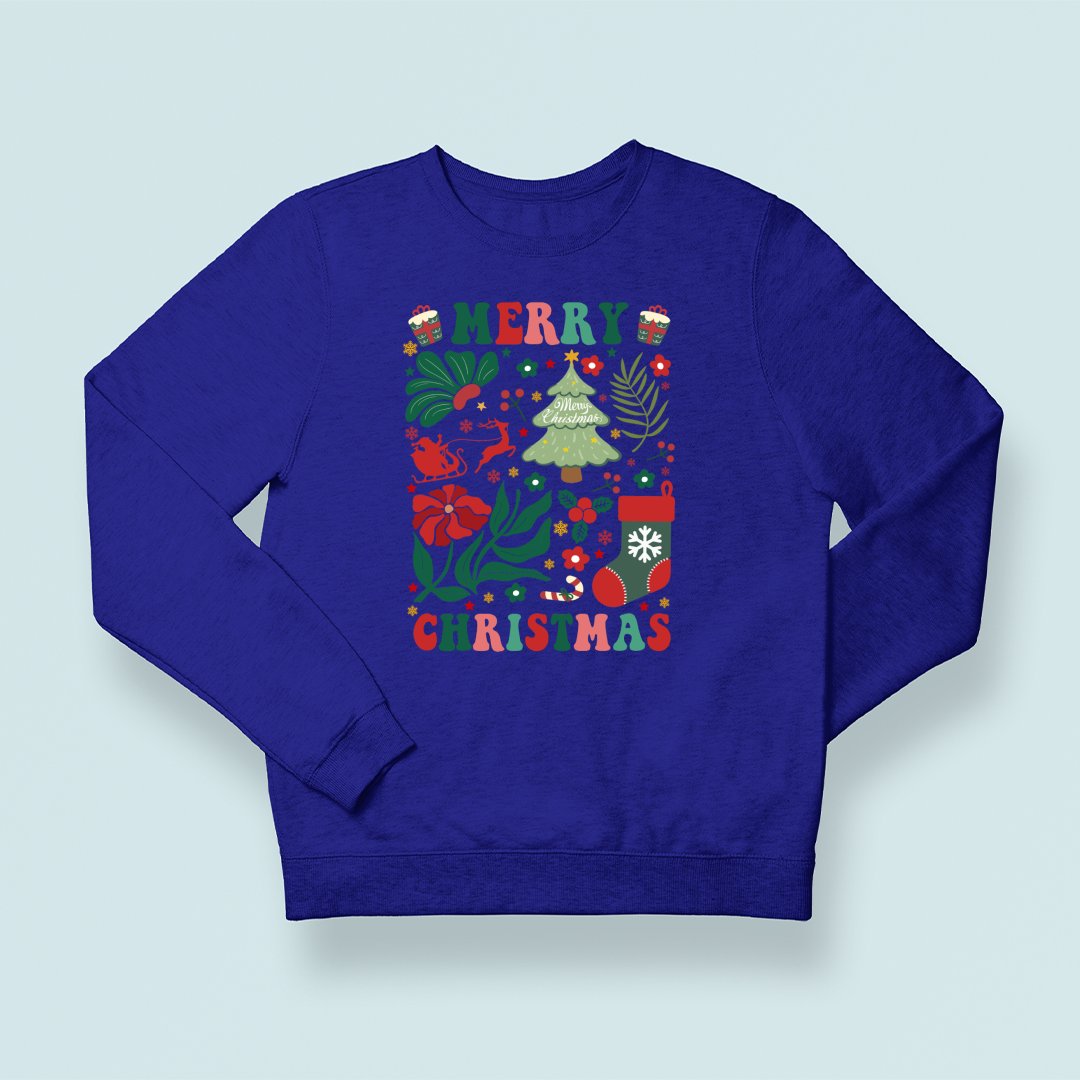 Sweatshirt Unisex Merry Christmas