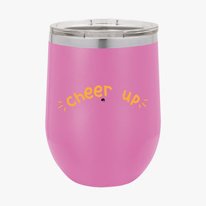 Wine Tumbler Cheer Up