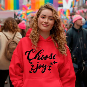 Hoodie Unisex Choose Joy