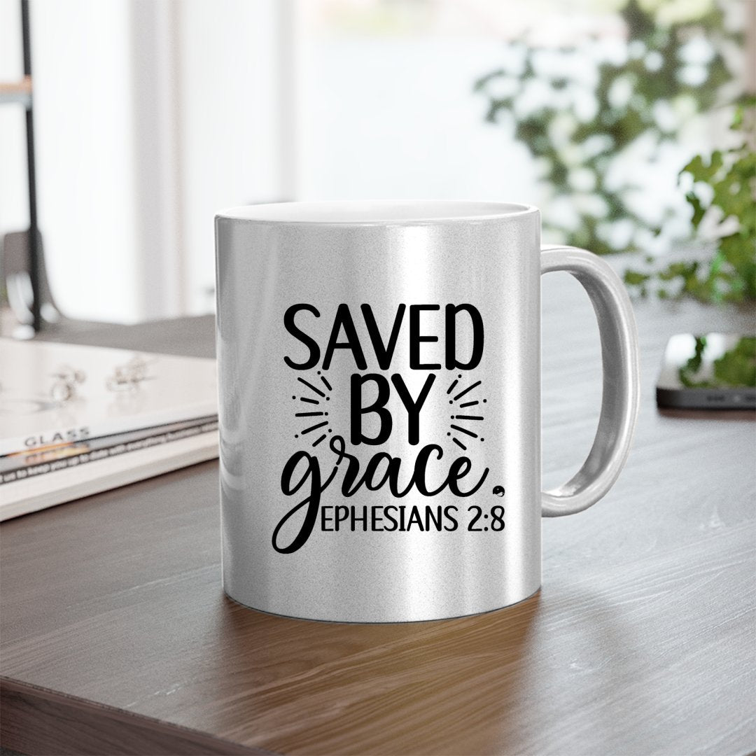 Mug Saved By Grace Ephesians