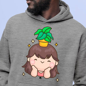 Hoodie Unisex Shining And Flower