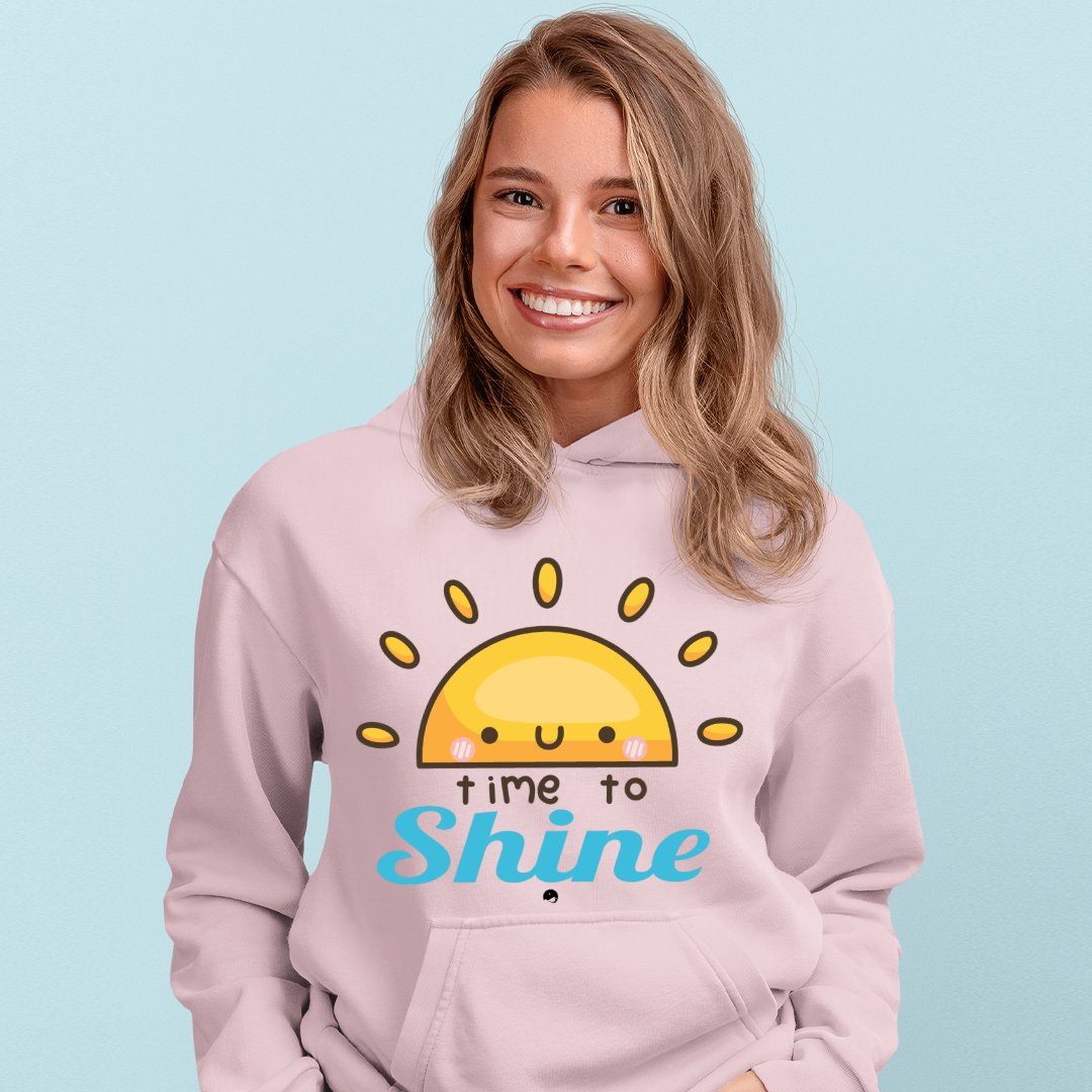 Hoodie Unisex Time To Shine