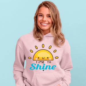 Hoodie Unisex Time To Shine