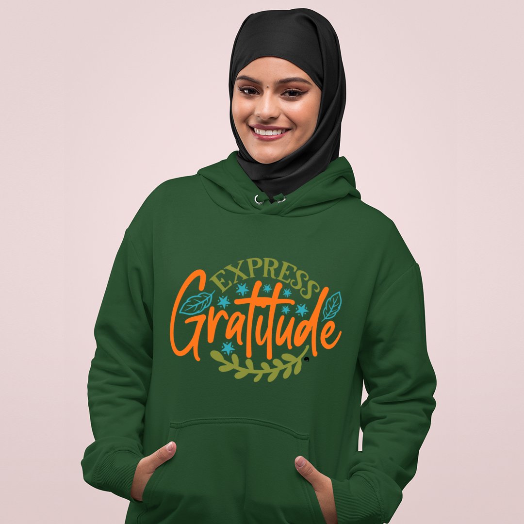 Hoodie Unisex Express Gratitude