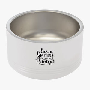 Pet Bowl Plus A Bonus Printout
