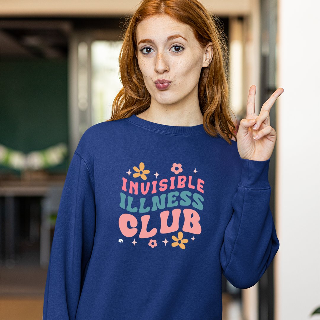 Sweatshirt Unisex Invisible Illness Club