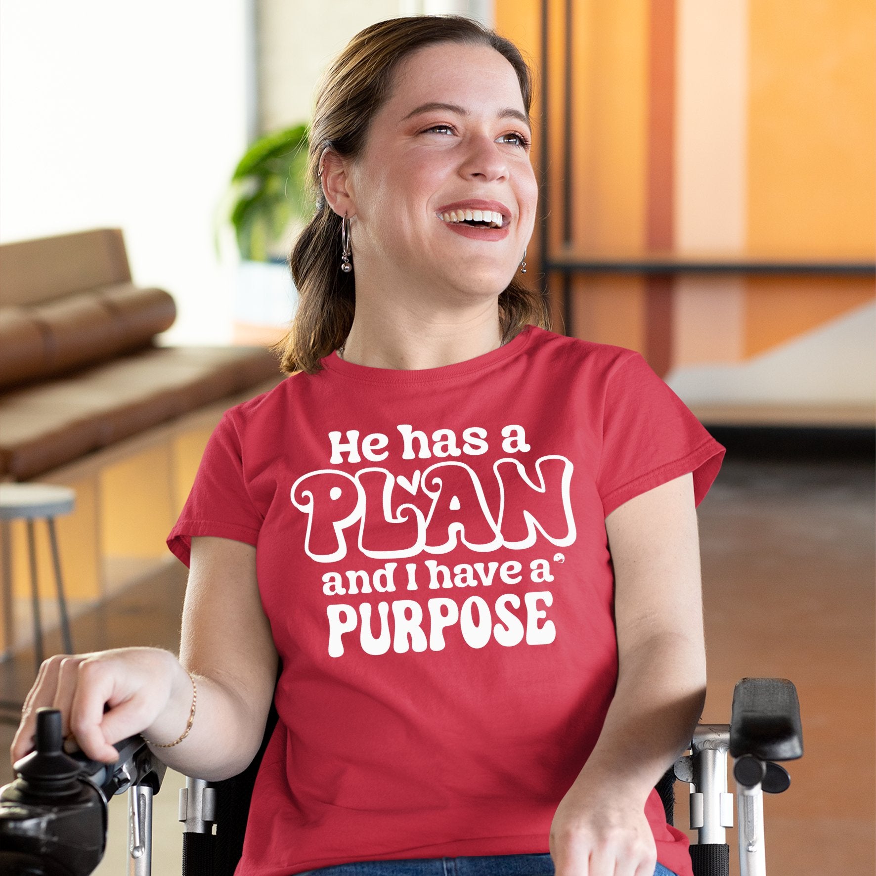 T-Shirt He Has A Plan And I Have A Purpose