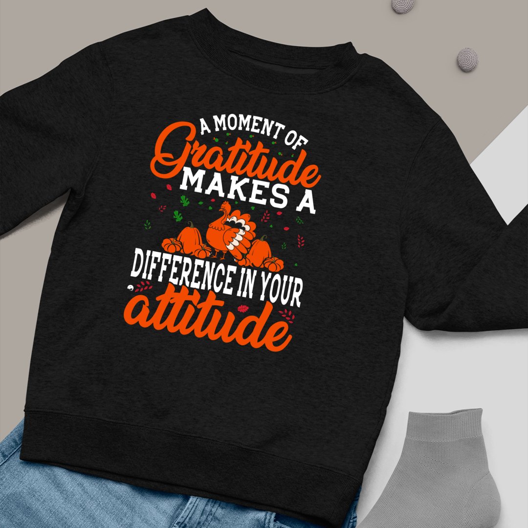 Sweatshirt Unisex Gratitude Makes A Difference