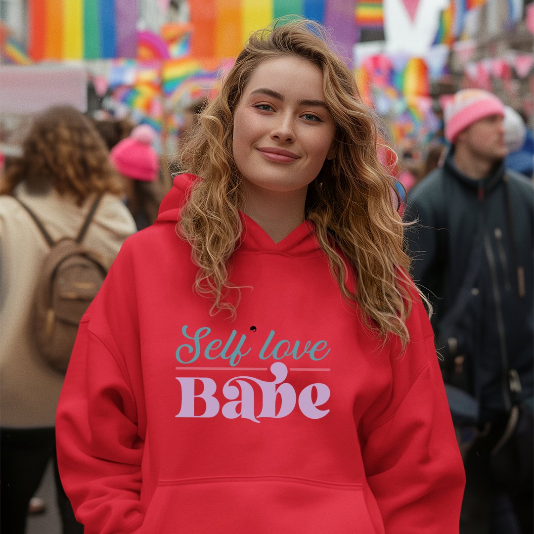 Hoodie Unisex Self Love Babe