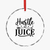 Crystal Glass Ornament Hustle Juice