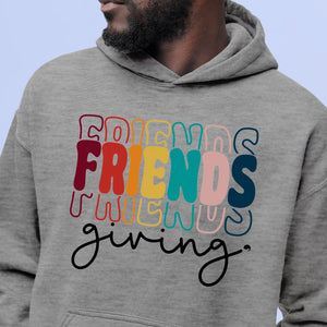 Hoodie Unisex Friendsgiving Stacked