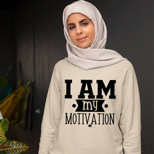 Sweatshirt Unisex I Am My Motivation