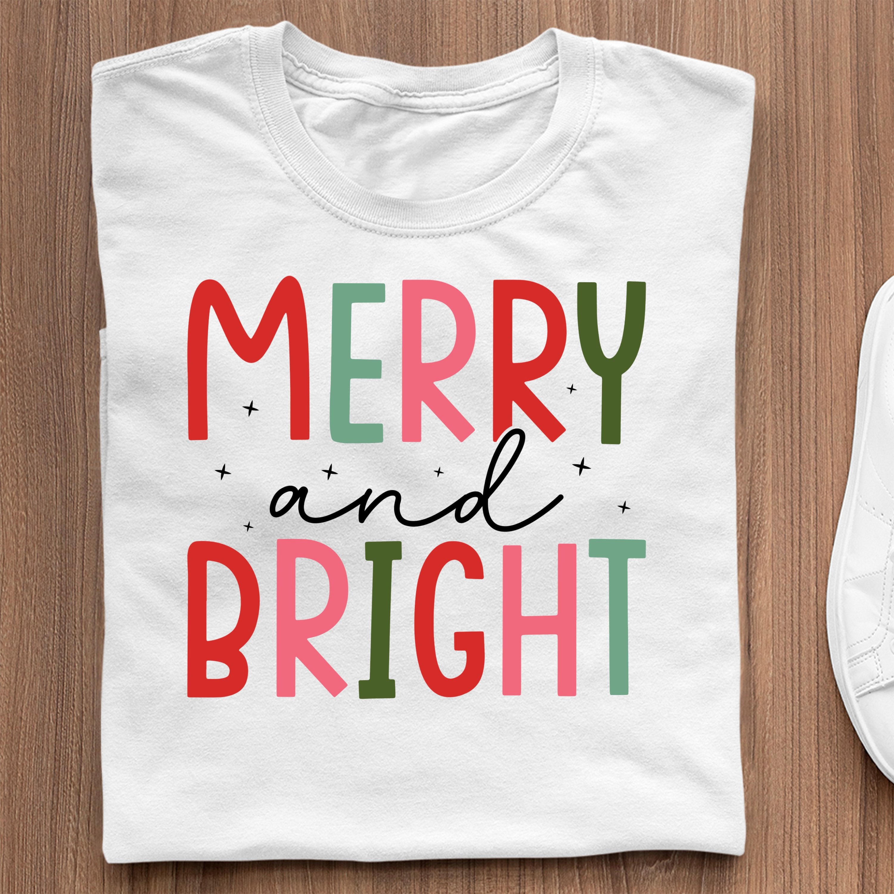 T-Shirt Merry And Bright