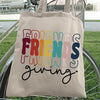 Tote Bag Friendsgiving Stacked