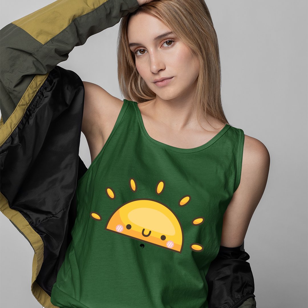 Unisex Jersey Tank Sunshine