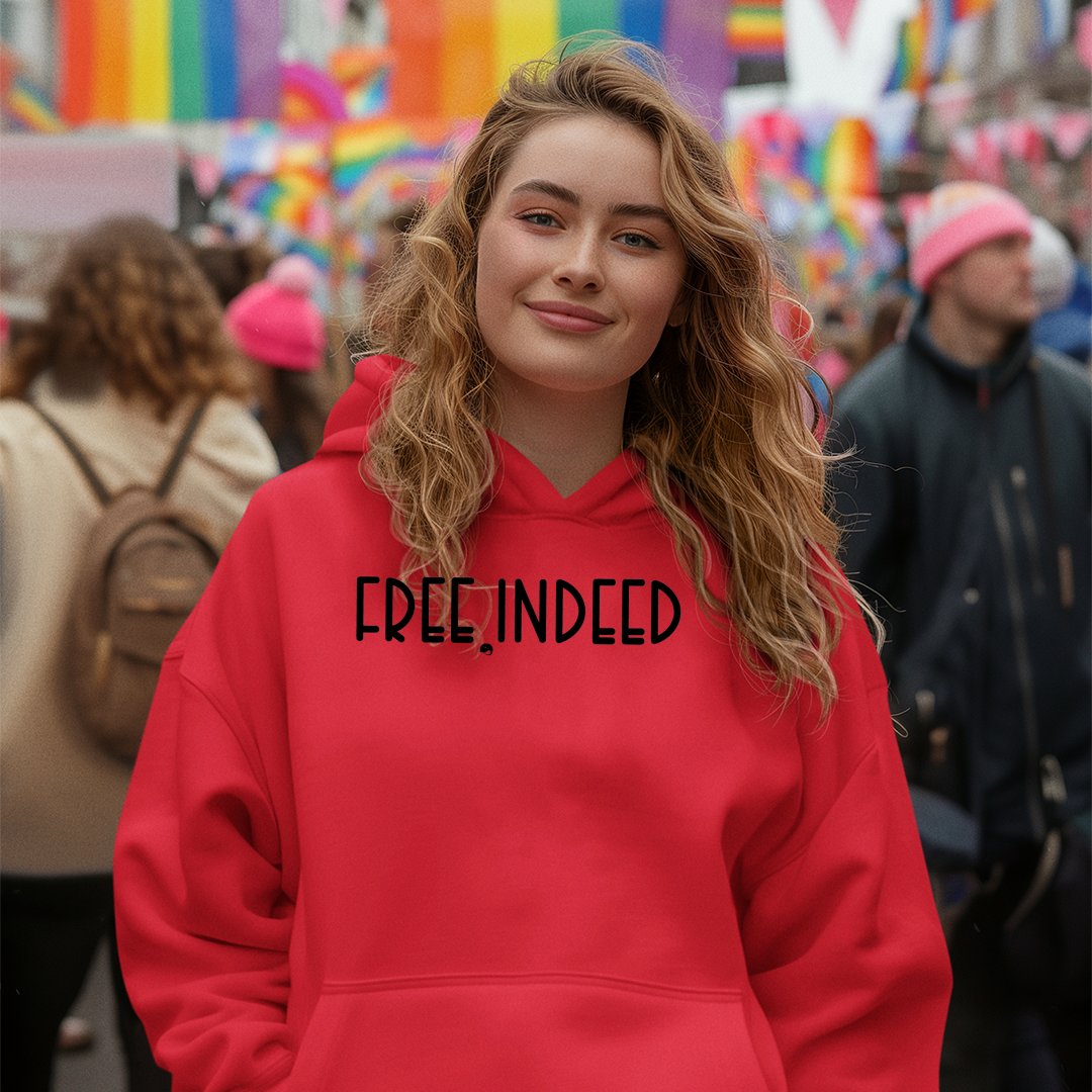 Hoodie Unisex Free Indeed