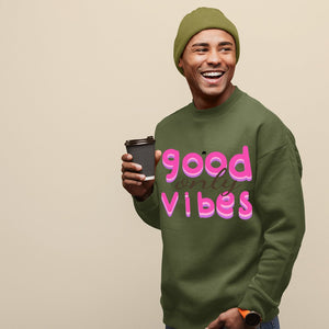 Sweatshirt Unisex Only Good Vibes