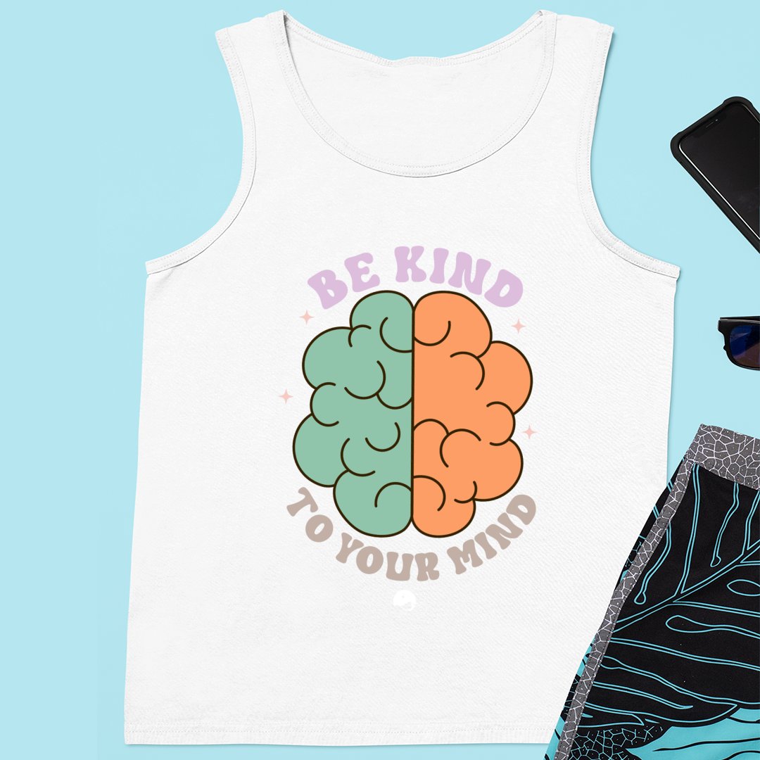 Unisex Jersey Tank Be Kind To Your Mind