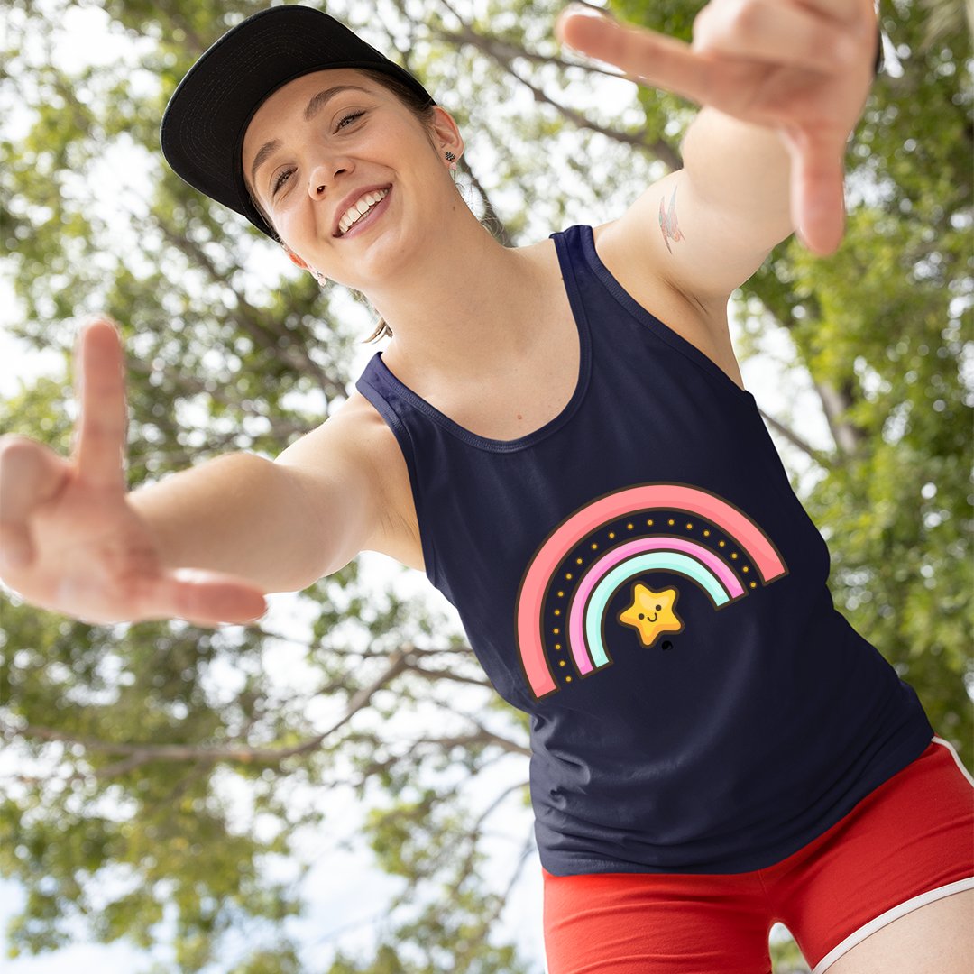 Unisex Jersey Tank Be Happy