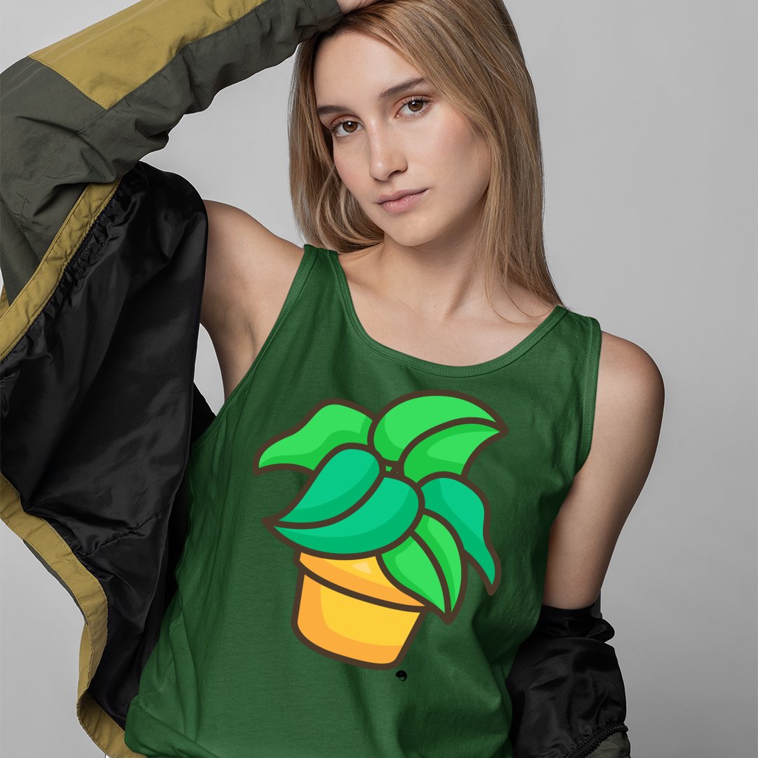 Unisex Jersey Tank The Flower