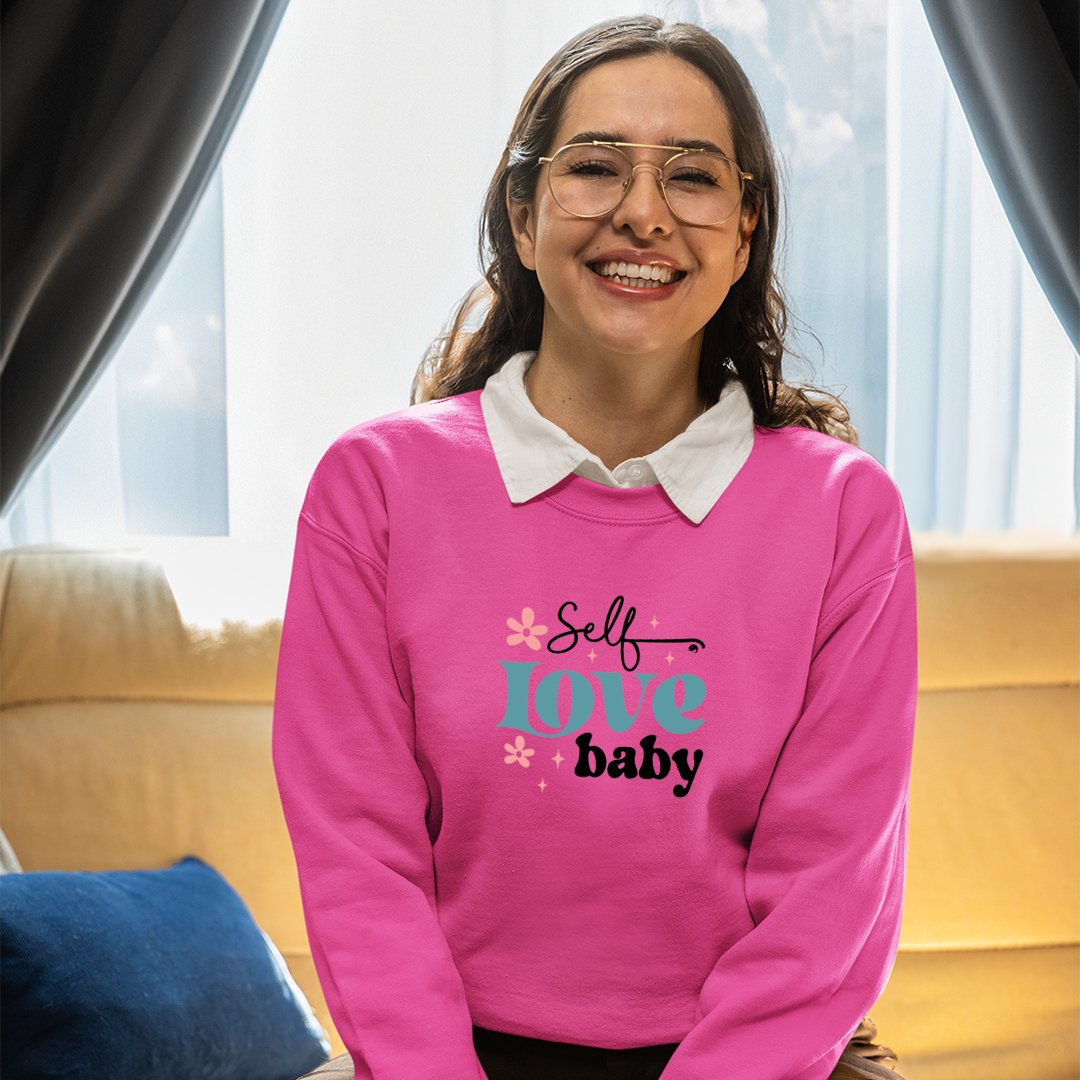 Sweatshirt Unisex Self Love Baby