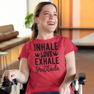 T-shirt Inhale Love Exhale Gratitude