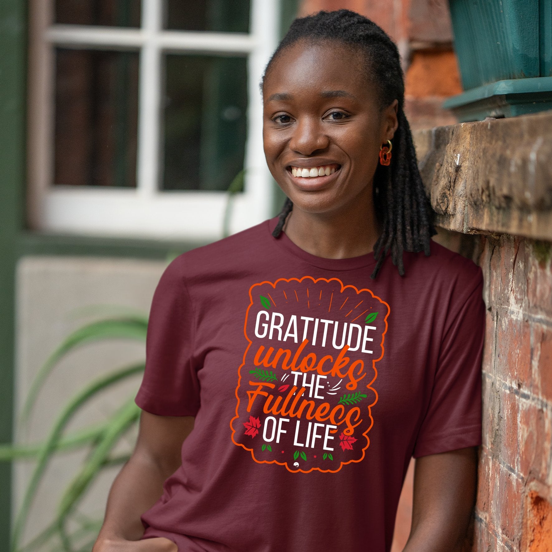 T-shirt Gratitude Unlocks The Fullness Of Life