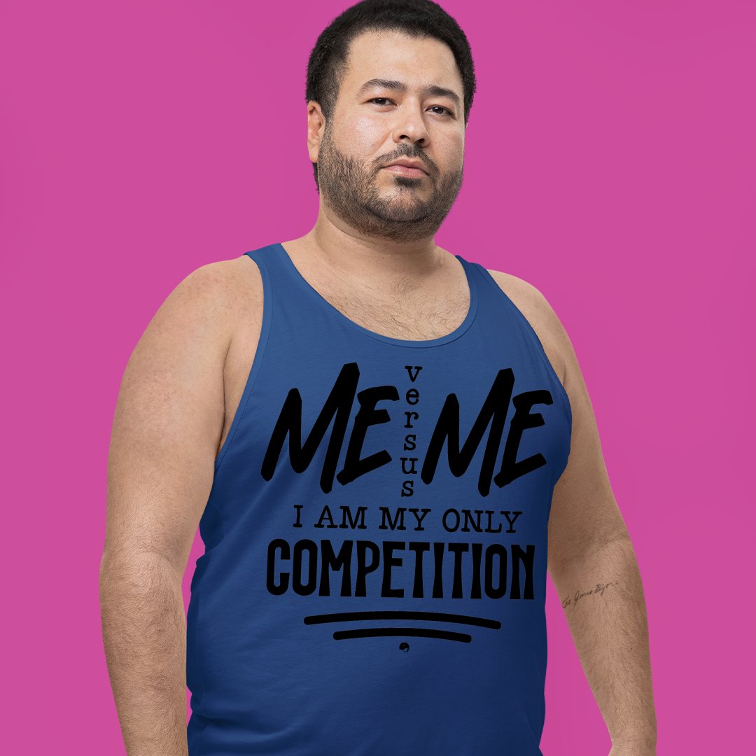 Unisex Jersey Tank I Am My Only Competition