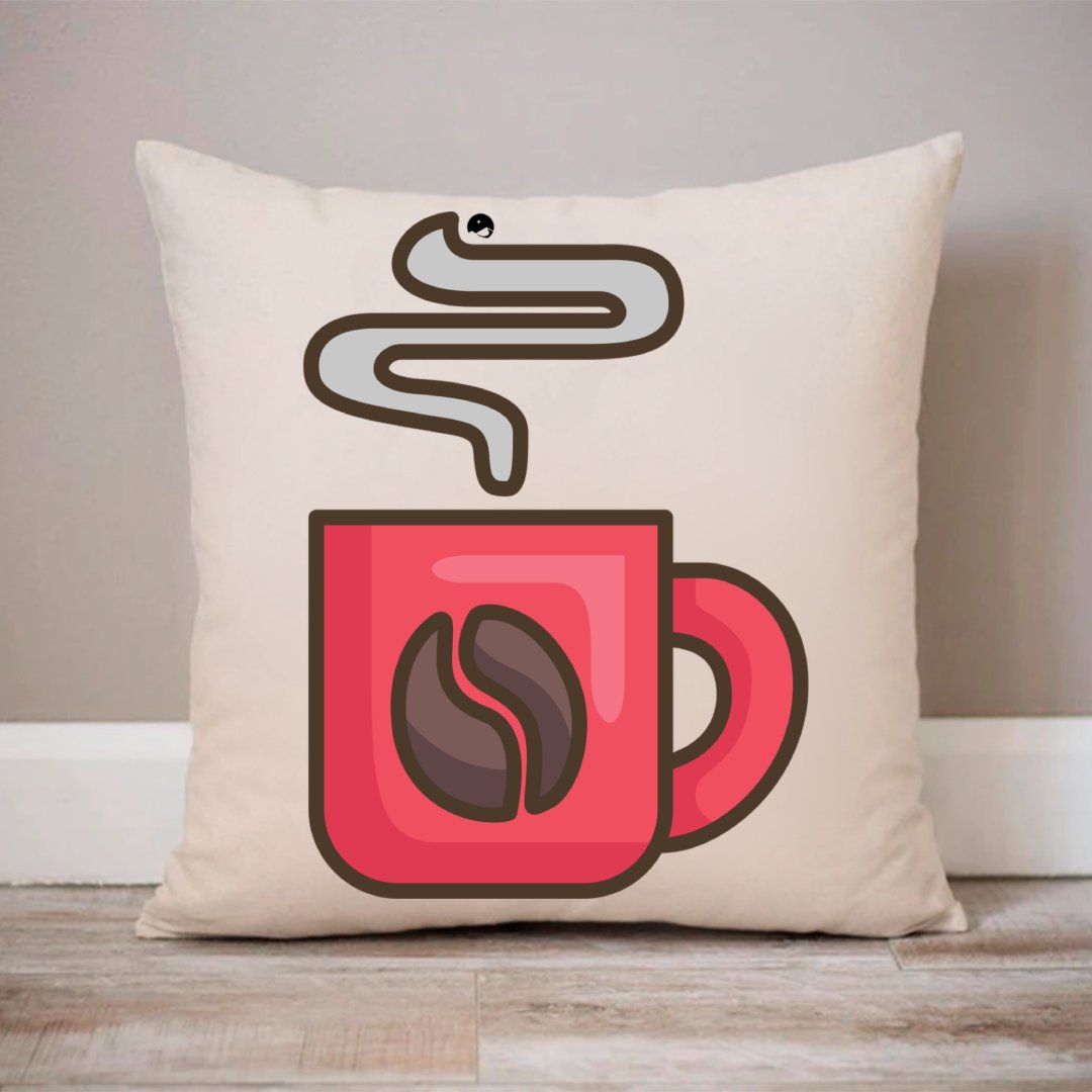 Pillow Case The Cup Of Coffee