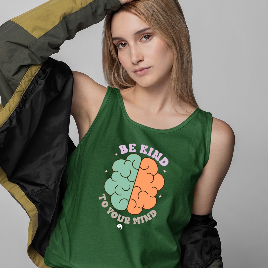 Unisex Jersey Tank Be Kind To Your Mind