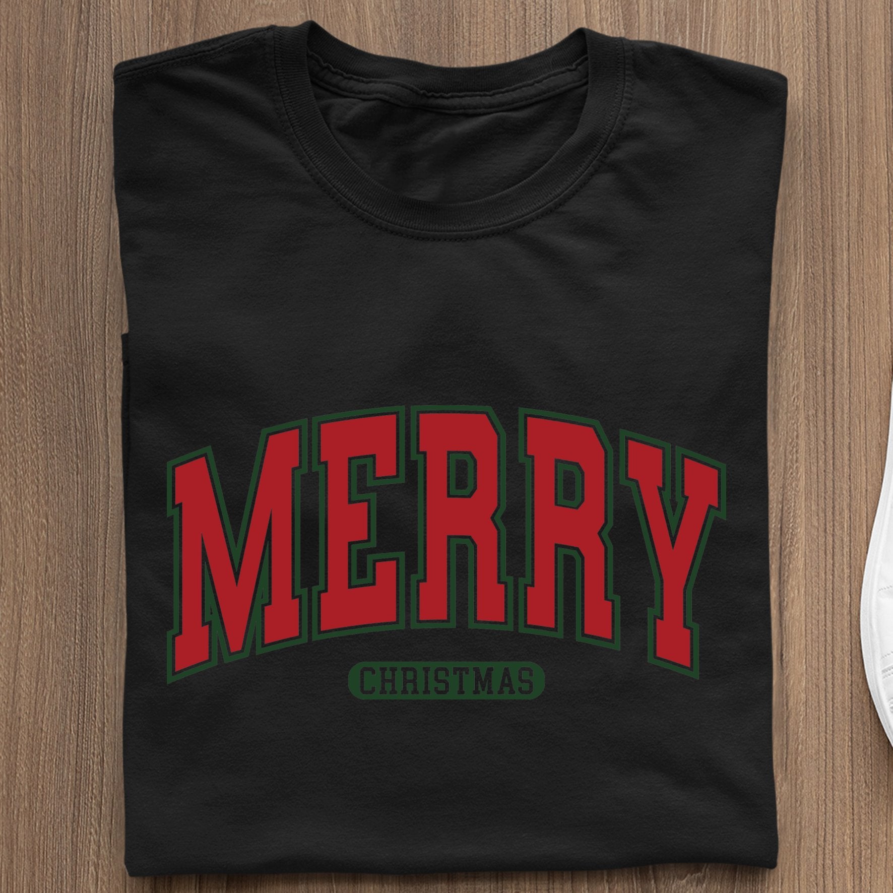 T-Shirt Merry Christmas Varsity