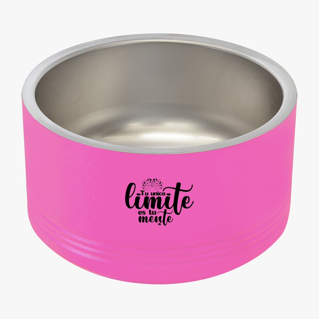 Pet Bowl Tu Unico Limite Es Tu Mente