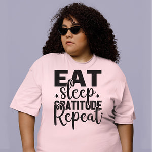 T-shirt Eat Sleep Gratitude Repeat