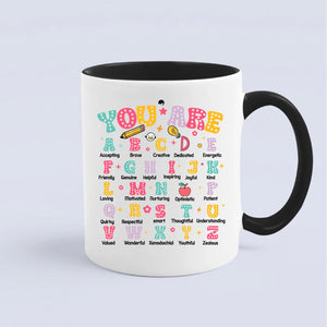 Mug You Are ABCD