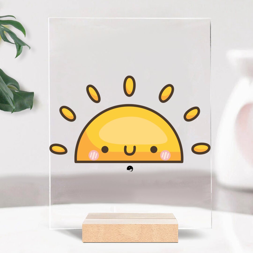Glass Acrylic Sunshine