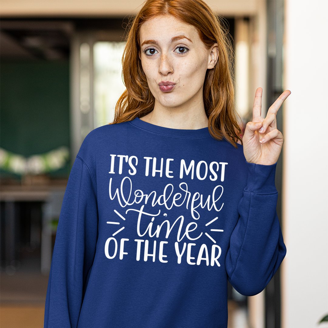 Sweatshirt Unisex It's The Most Wonderful Time Of The Year