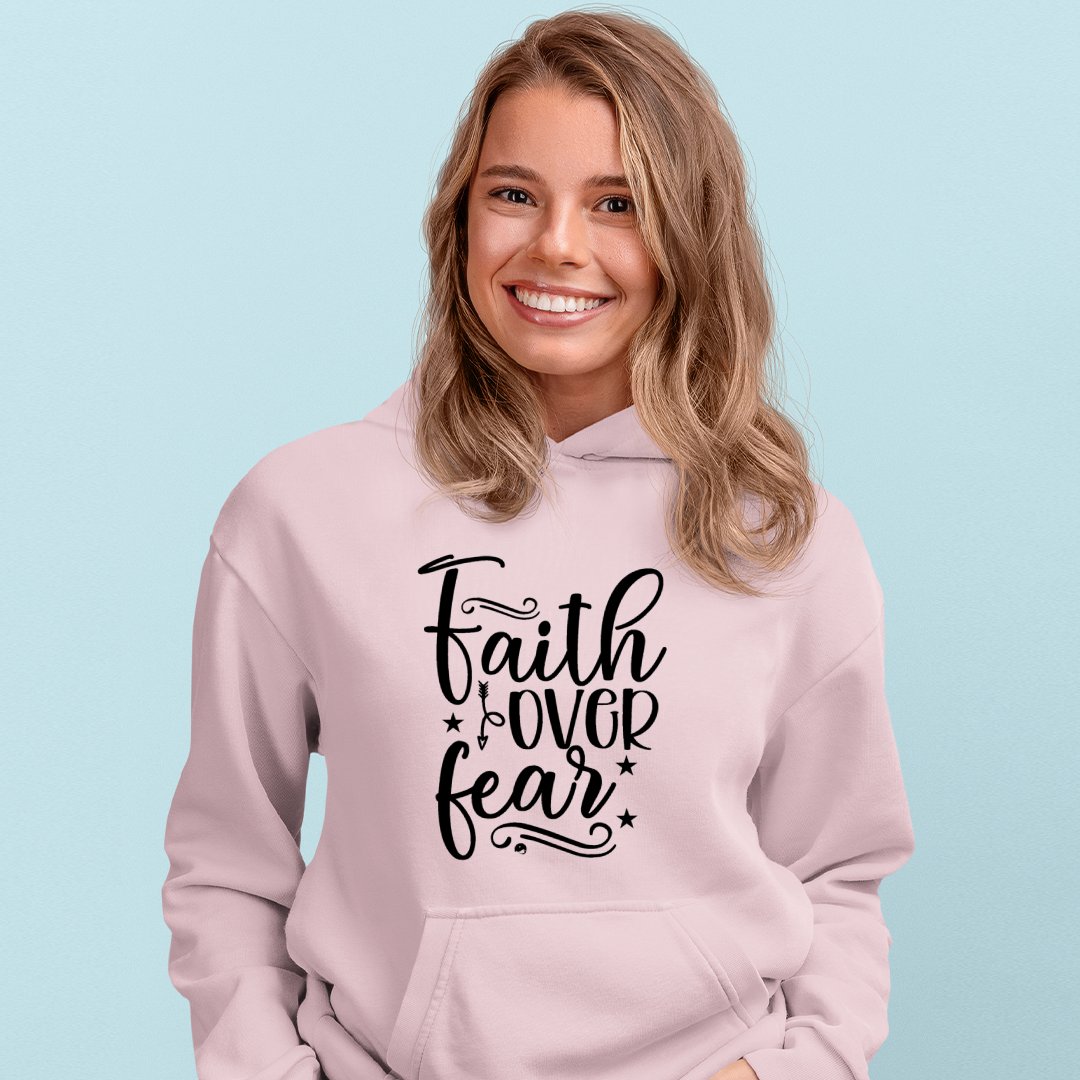 Hoodie Unisex Faith Over Fear