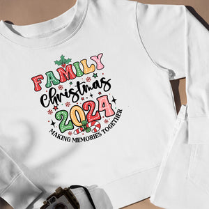 Sweatshirt Unisex Family Christmas Making Memories Together Christmas