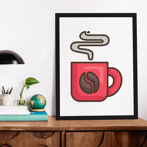 Matte Vertical Posters The Cup Of Coffee