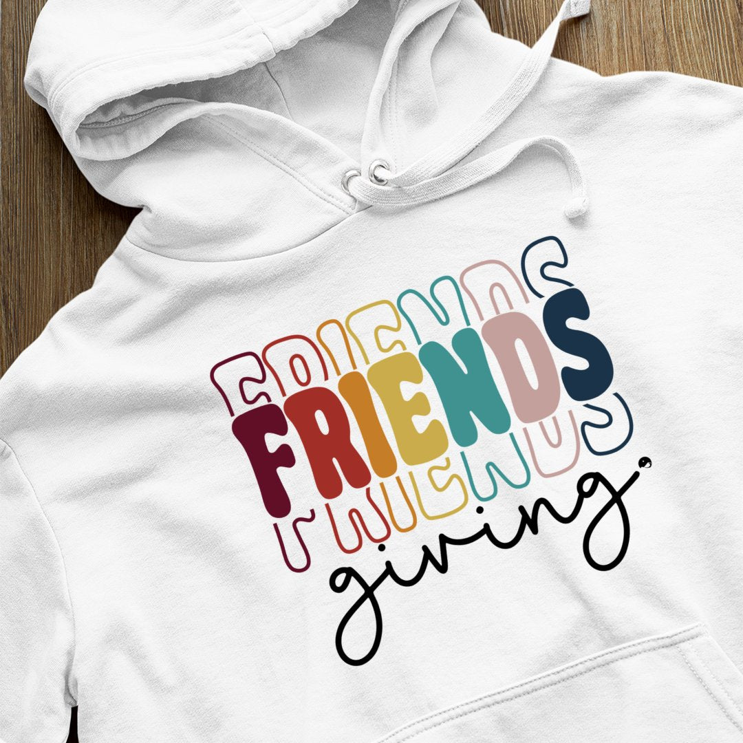 Hoodie Unisex Friendsgiving Stacked