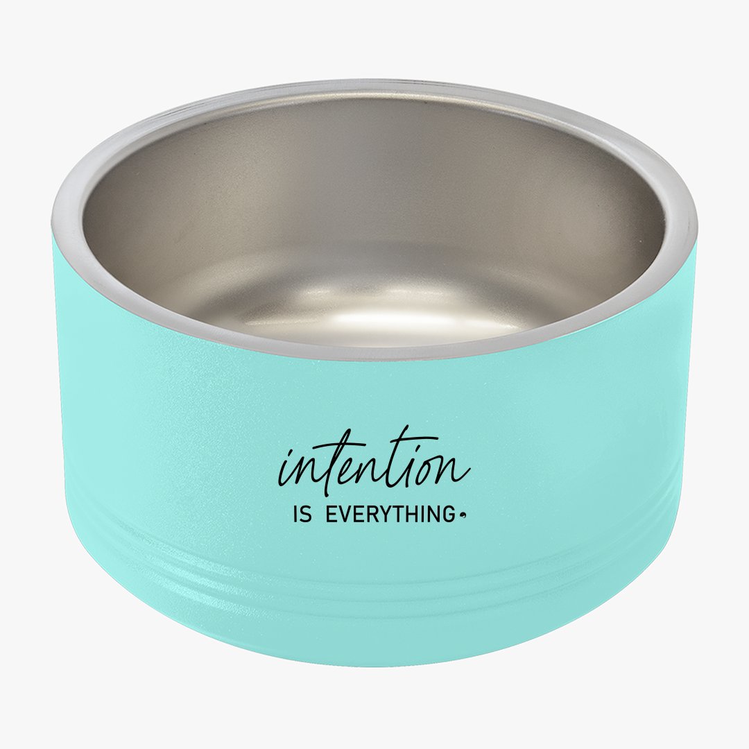 Pet Bowl Intention Is Everything