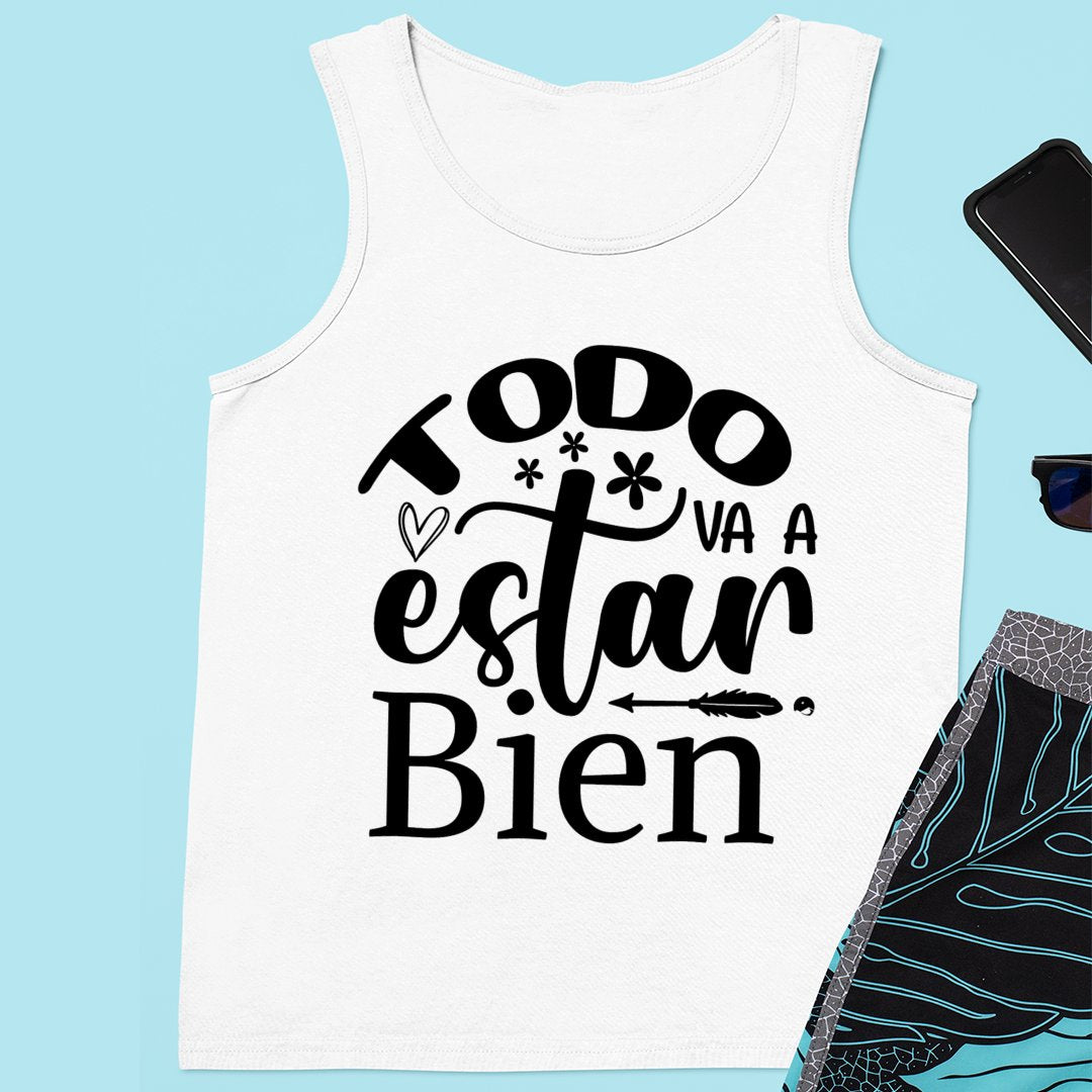 Unisex Jersey Tank Todo Va A Estar Bien