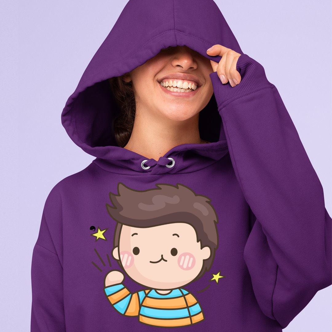 Hoodie Unisex Happy Little Star