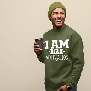 Sweatshirt Unisex I Am My Motivation