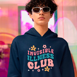 Hoodie Unisex Invisible Illness Club