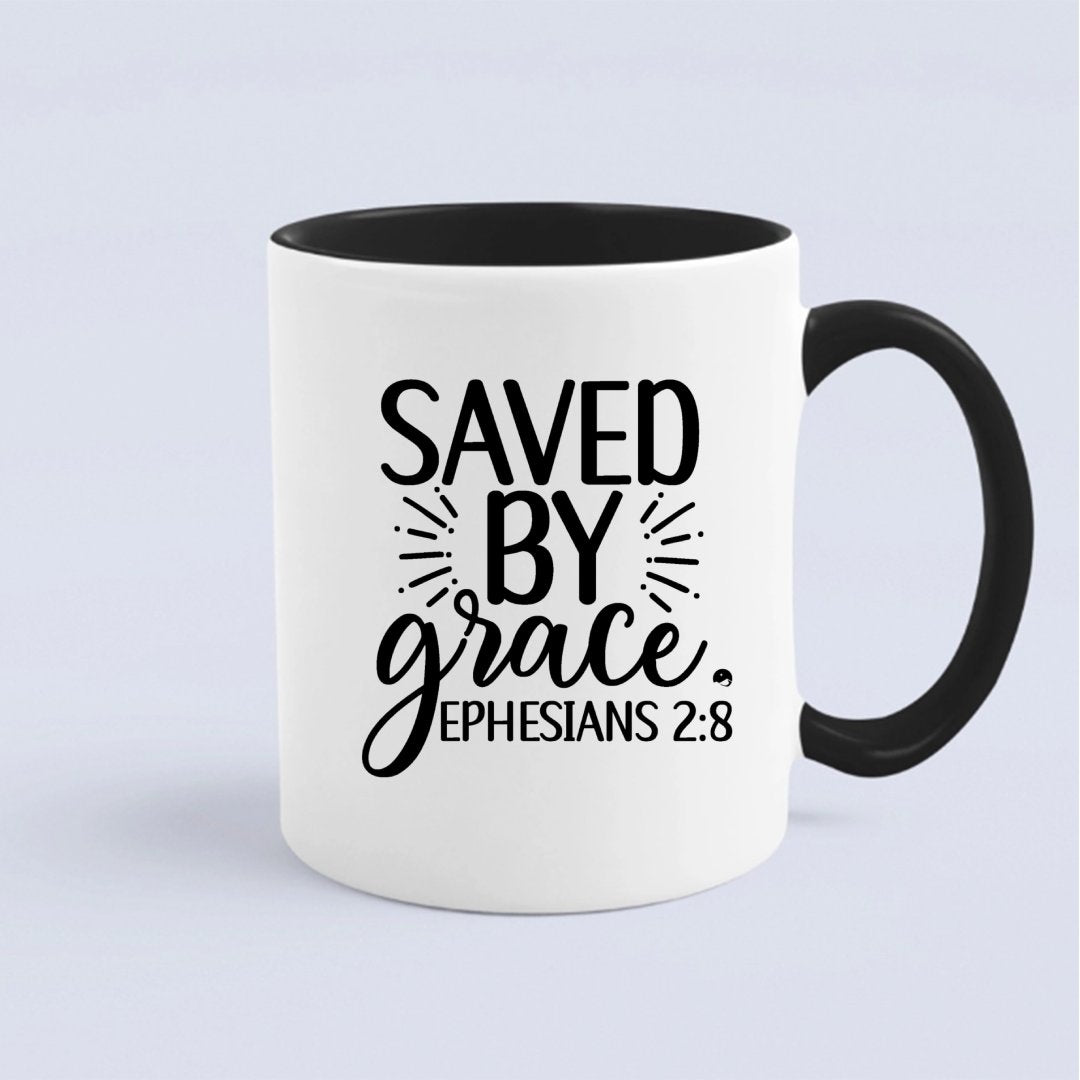 Mug Saved By Grace Ephesians