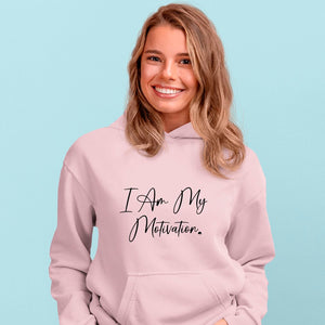 Hoodie Unisex I Am My Motivation