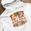 Hoodie Unisex Turkey Gravy Beans And Rolls Let Me See That Casserole