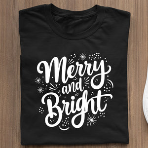 T-Shirt Merry And Bright